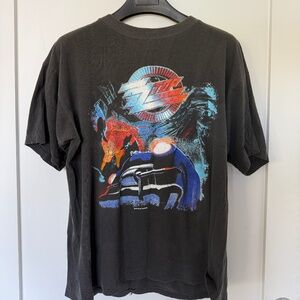 ZZ Top 1991 Recycler World Tour Vintage T-Shirt – Faded Black Single Stitch